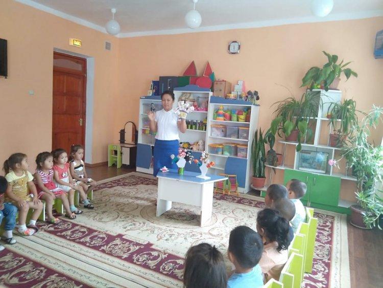 "Еркетай"тобының ашық оқу қызметі.Тәрбиеші: Куланшақова Ж.