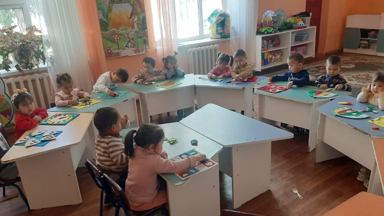 "Құлыншақ"кіші тобының күнделікті оқу барысы.Тәрбиеші:Жолшыбекова Н.