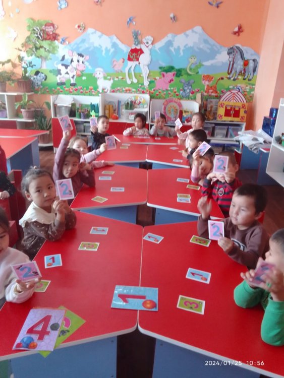 "Айгөлек"ересек тобы.Тәрбиеші:Урунбаева Д.