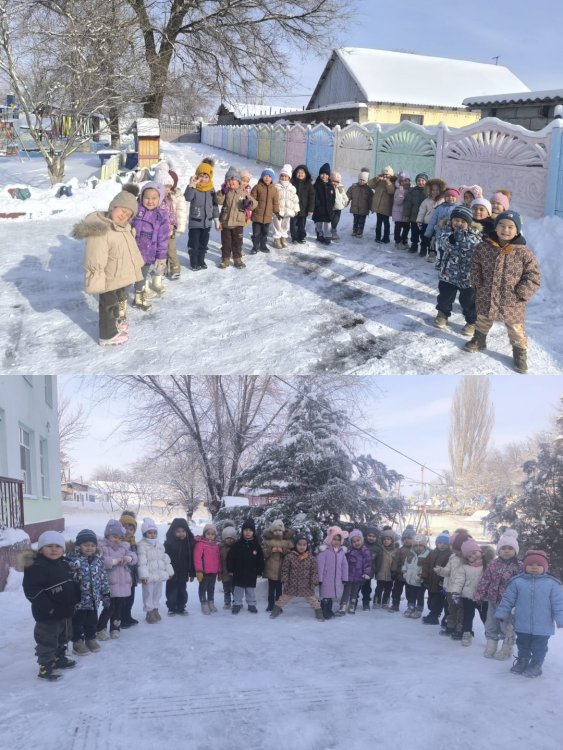 "Айгөлек"ересек тобы."Қыс қызығы тамаша"Тәрбиеші:Тажиева А.